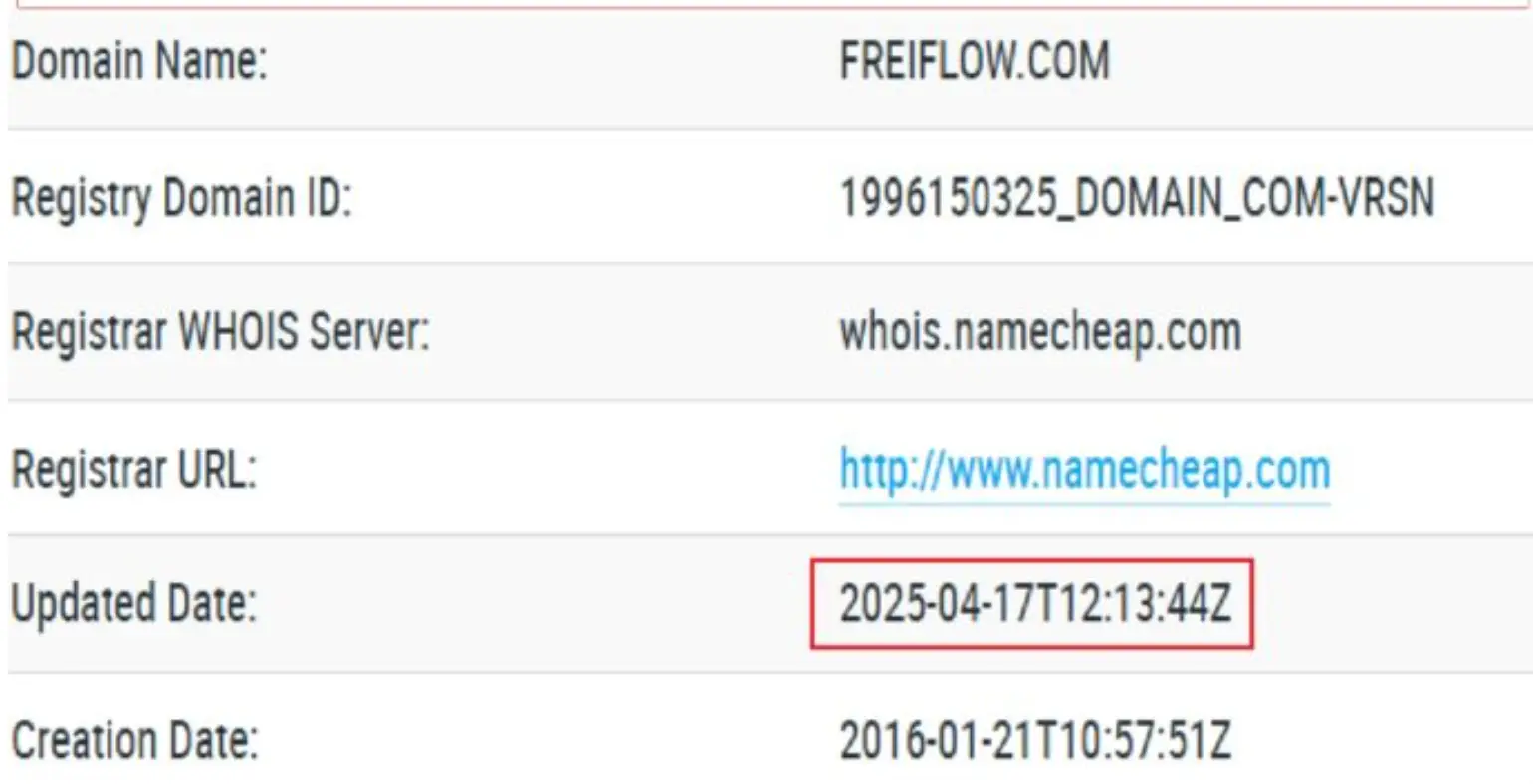 FreiFlow домен