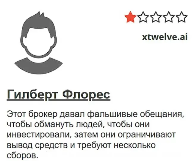 Xtwelve отзыв пользователя