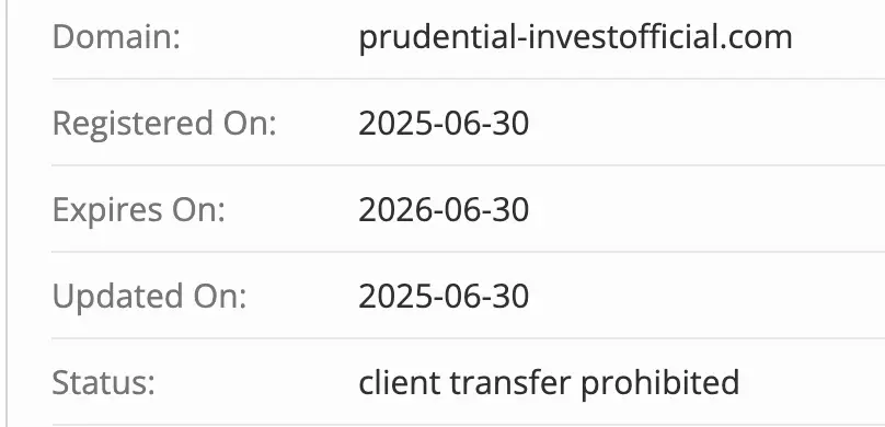 домен Prudential