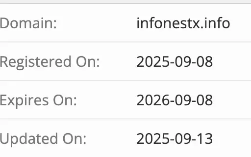 домен Infonestx