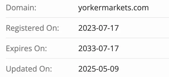 домен Yorker Capital Markets