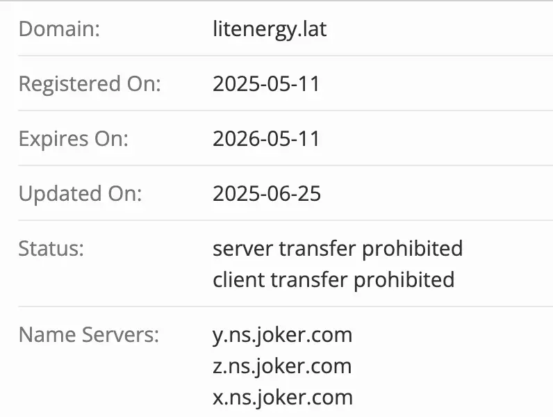 домен LIT ENERGY