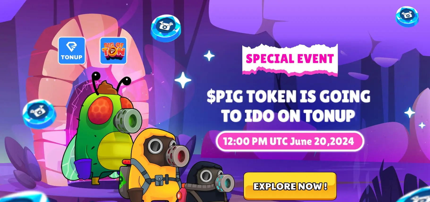 Обзор криптоигры Ton of Pig