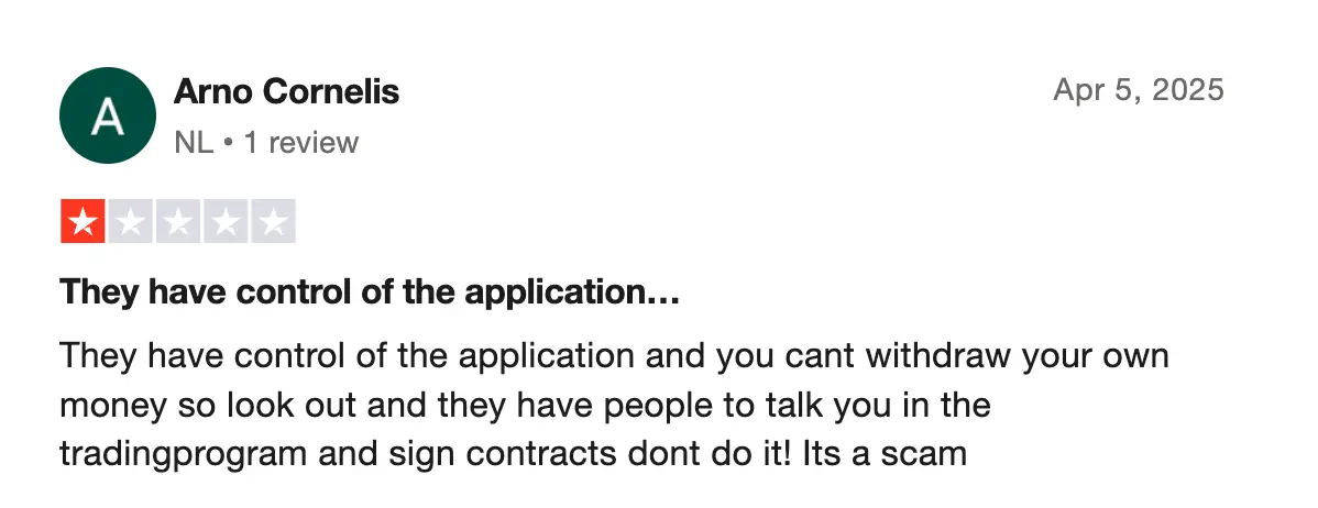 отзыв клиента TradingPRO