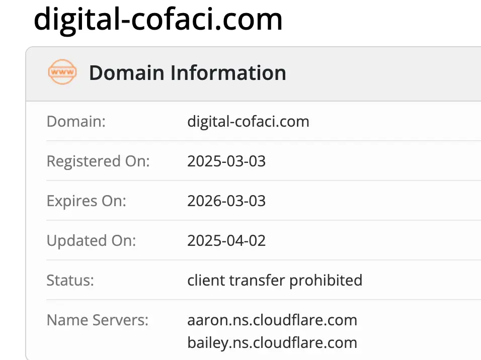 домен Banco Cofaci Banco Cofaci домен