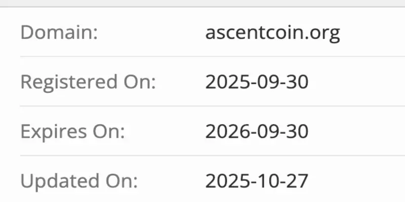 домен Ascent Coin