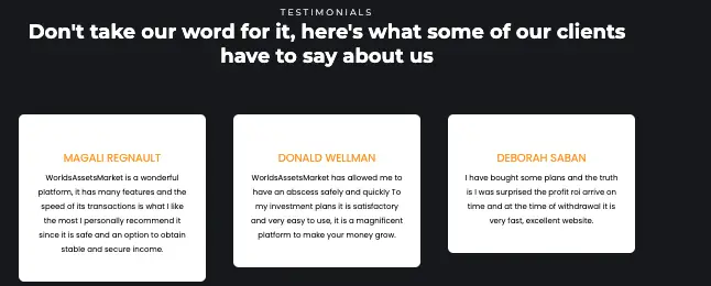 WorldsAssetsMarket информация что знаем? WorldsAssetsMarket