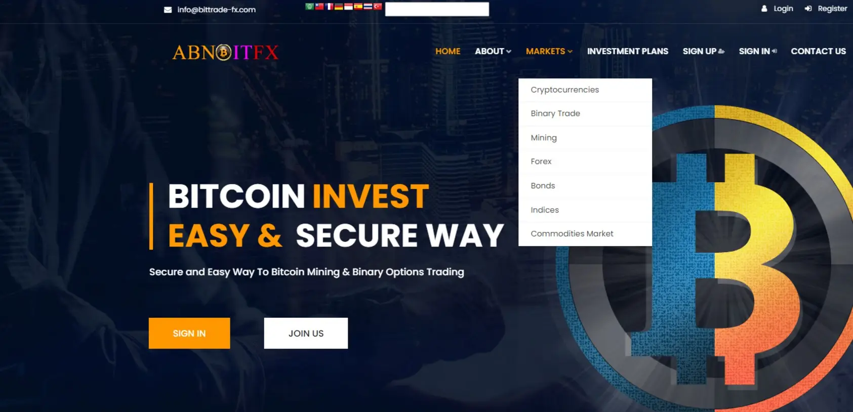 Обзор инвестиционной компании ABNBITFX