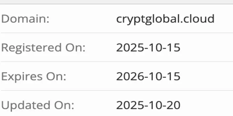 домен Crypt Global