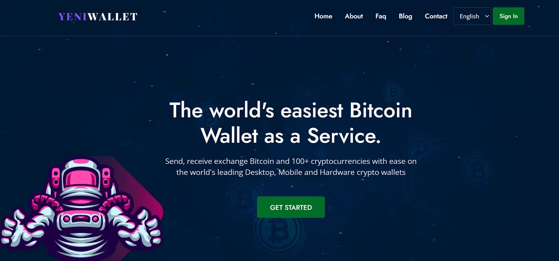 Основная информация о Yeni Wallet