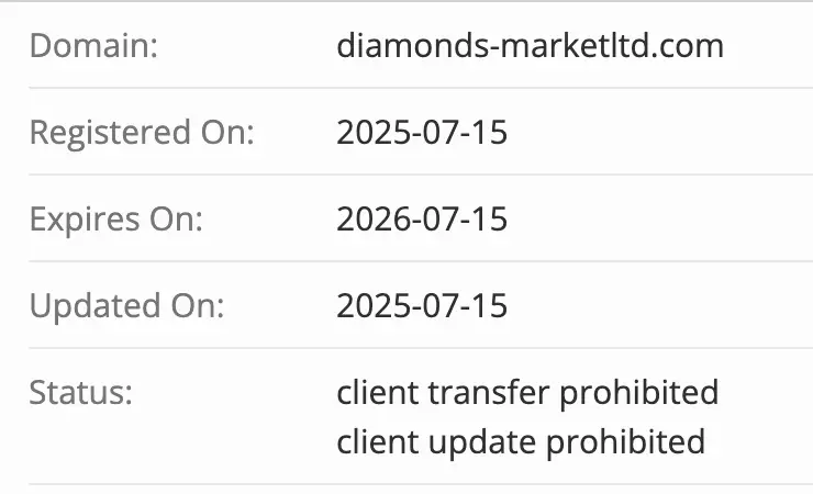 Diamonds Market домен домен Diamonds Market