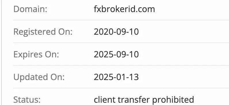 домен FXBROKERID