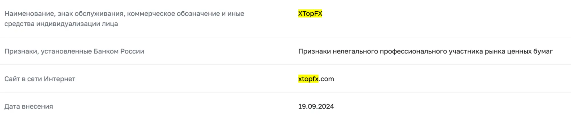 Xtop Fx скам