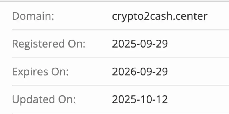 домен Crypto2Cash