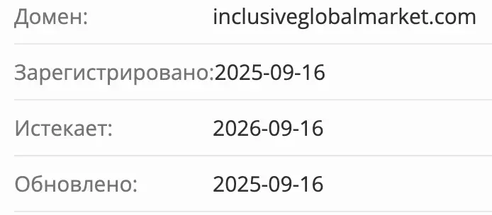 домен Inclusive Global Markets