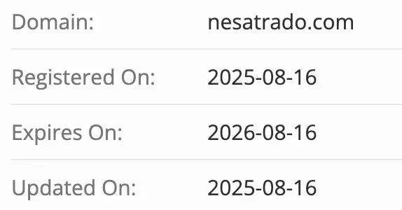 домен Nesa Trust