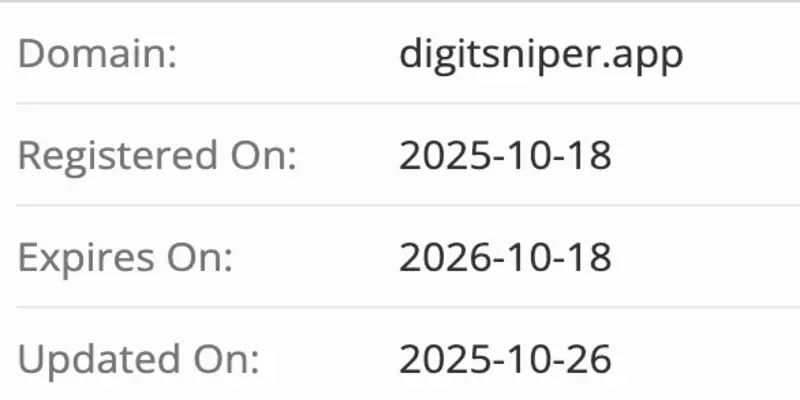 домен Digitsniper