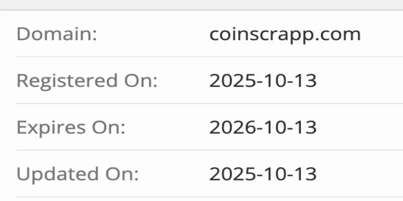 CoinScrapp домен домен CoinScrapp