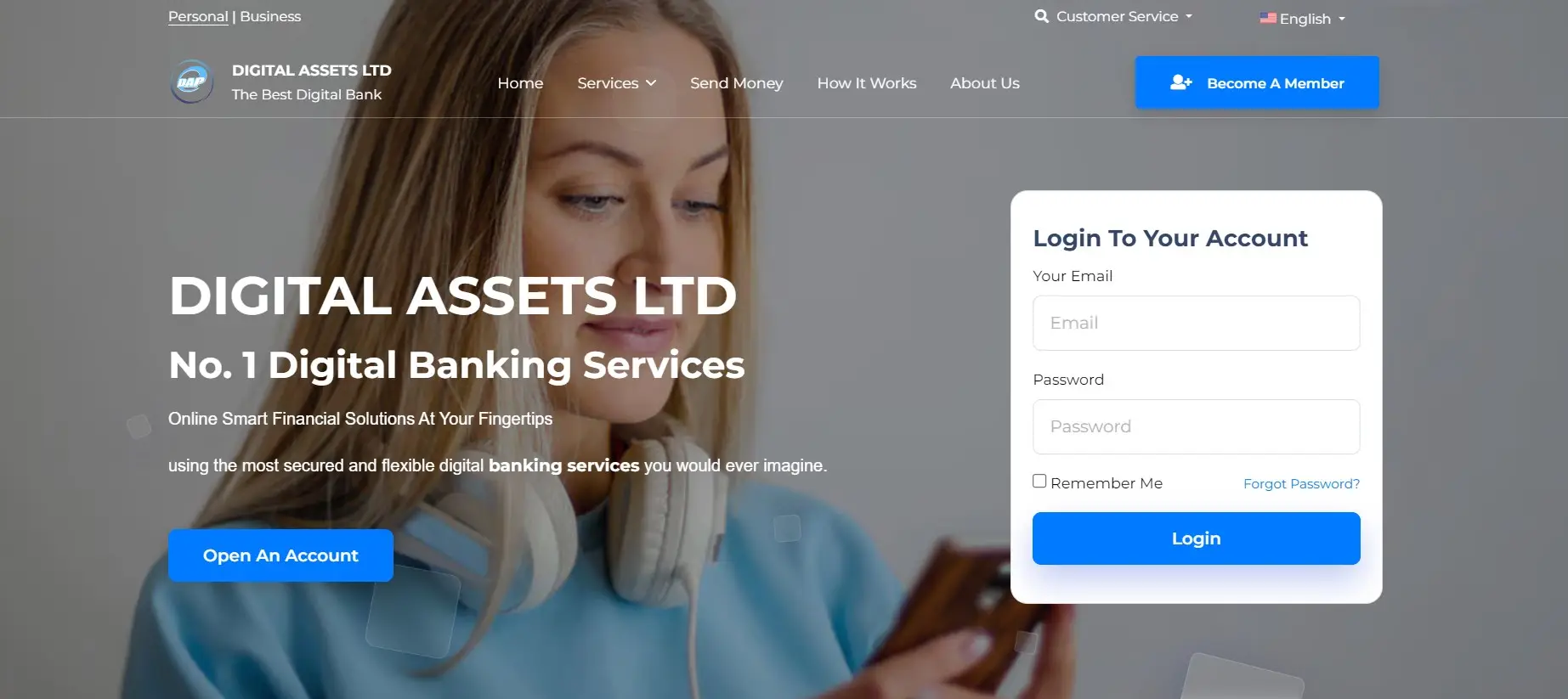 Обзор финансовой пирамиды DIGITAL ASSETS LTD