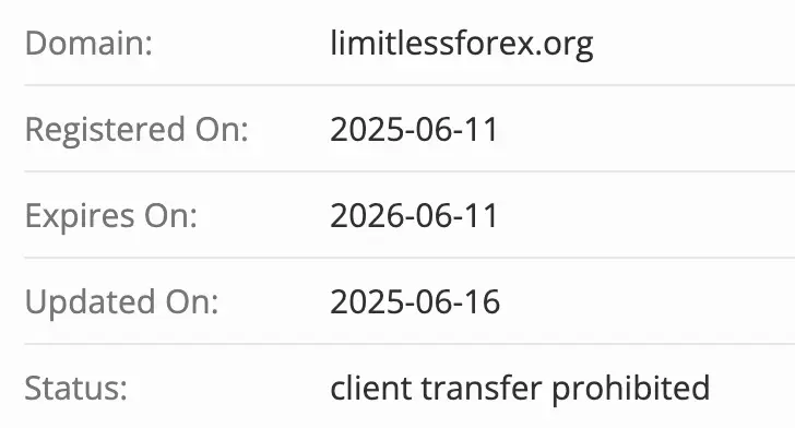 Limitless Forex домен  домен Limitless Forex