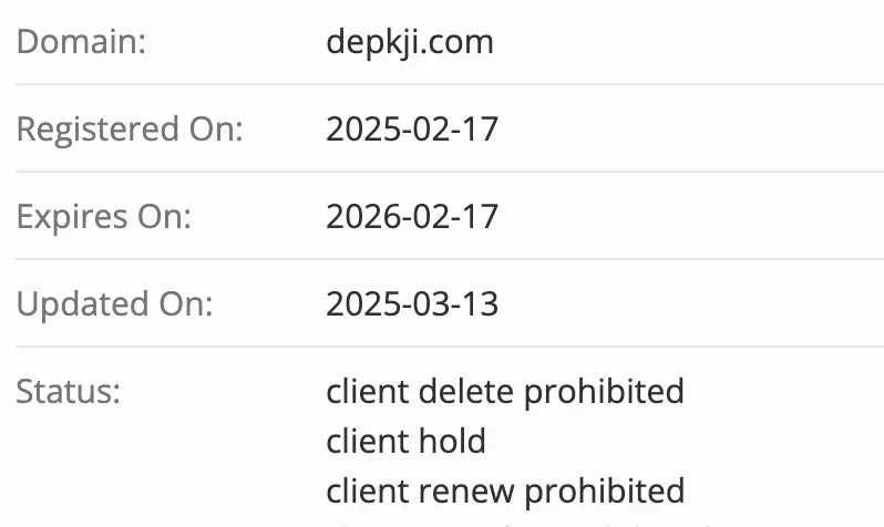 Depkji домен домен Depkji