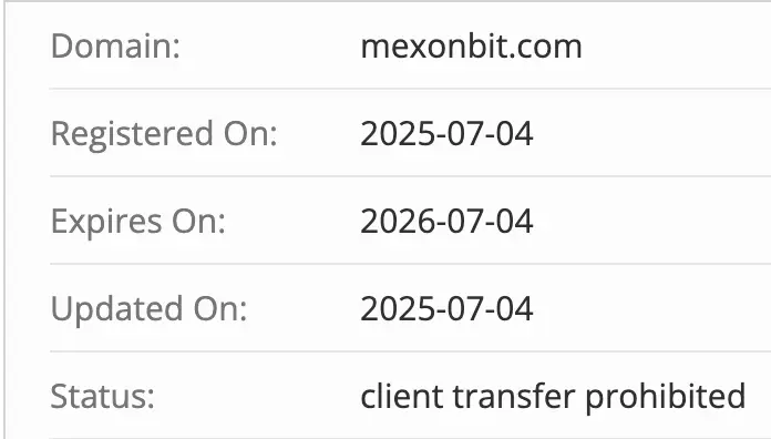MexonBit домен домен MexonBit