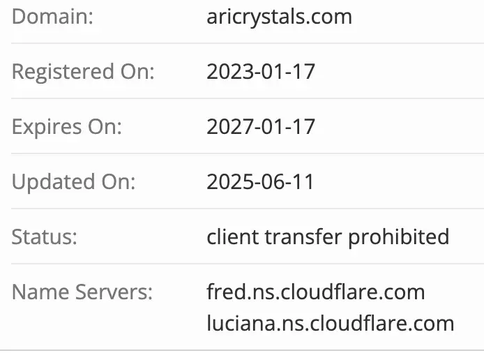 домен ari-crystals