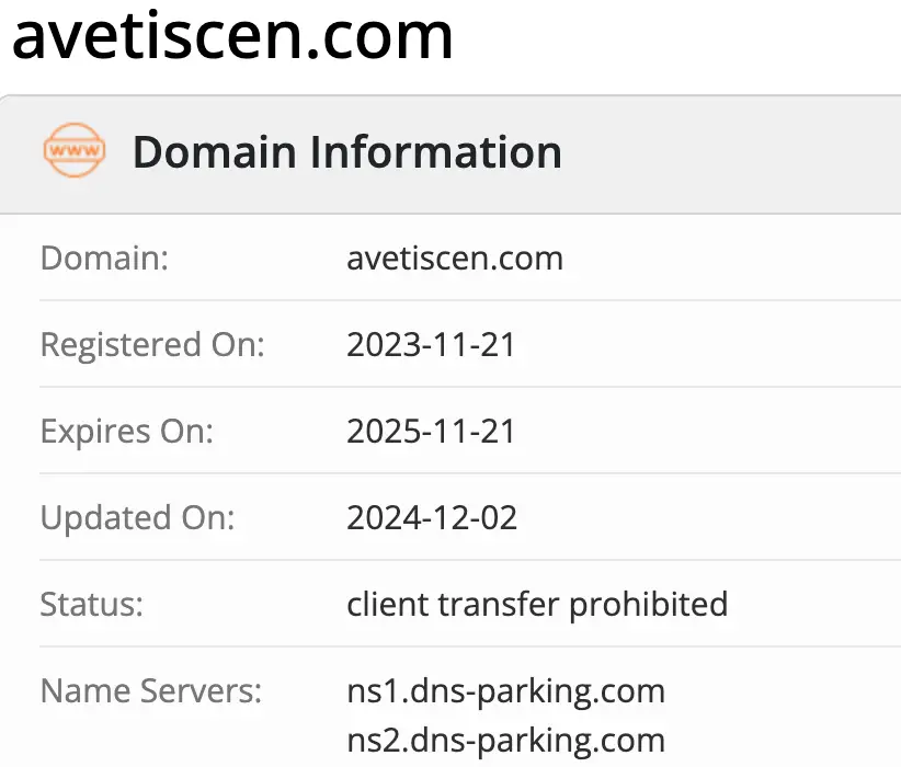 домен Avetiscen Avetiscen домен