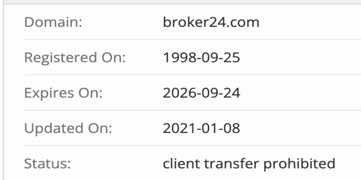 домен Broker24