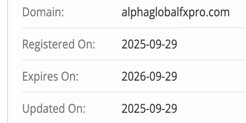 домен Alpha Global Fx Pro