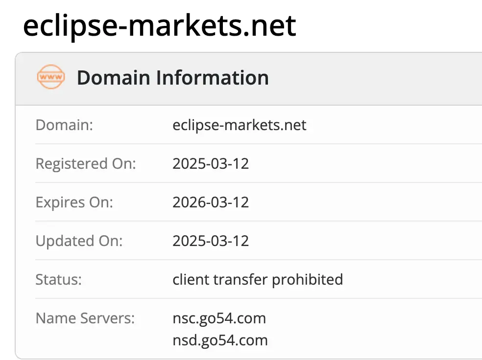 домен EclipseMarket EclipseMarket домен