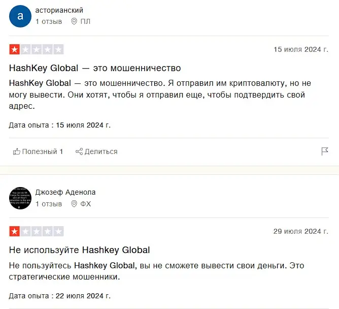 HashKey Global отзывы трейдеров HashKey Global отзывы трейдеров