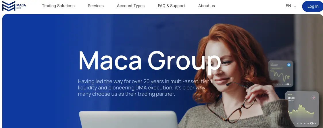 Maca Group проверка брокера  обзор брокера Maca Group