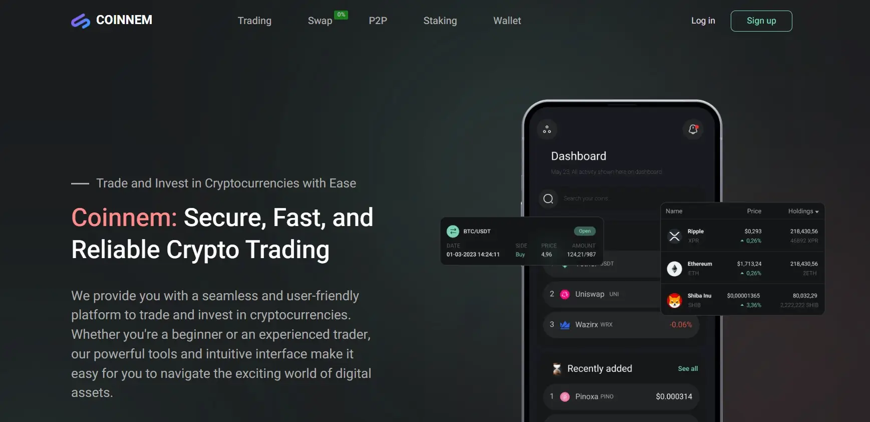 Обзор криптобиржи Coinnem 