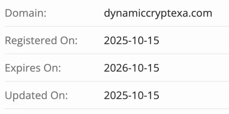 Dynamic Cryptexa домен домен Dynamic Cryptexa