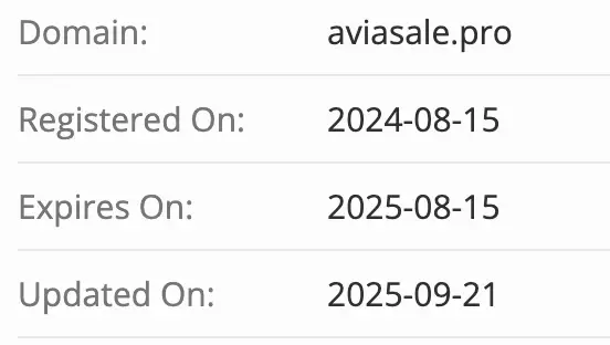 Aviasale домен домен Aviasale