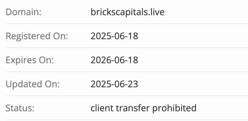 Brickscapitals Π΄ΠΎΠΌΠ΅Π½ Π΄ΠΎΠΌΠ΅Π½ Brickscapitals