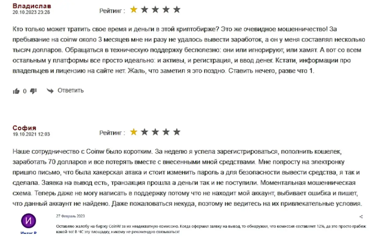 Coinu отзывы