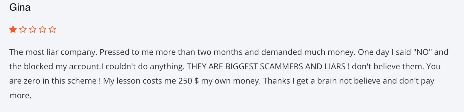 отзыв CAPINVEST LTD