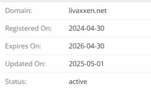 домен Livaxxen