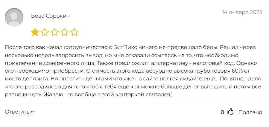 Отзыв о BytPix