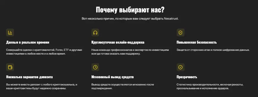 что известно? Nesa Trust