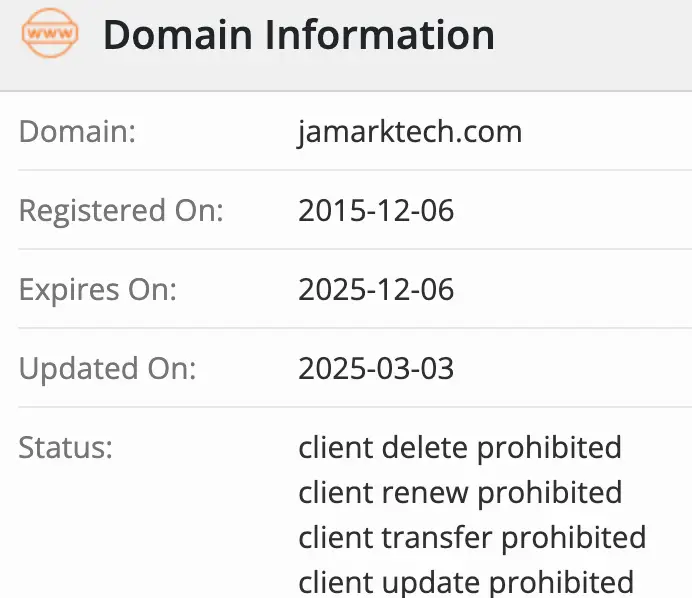 домен Jamarktech