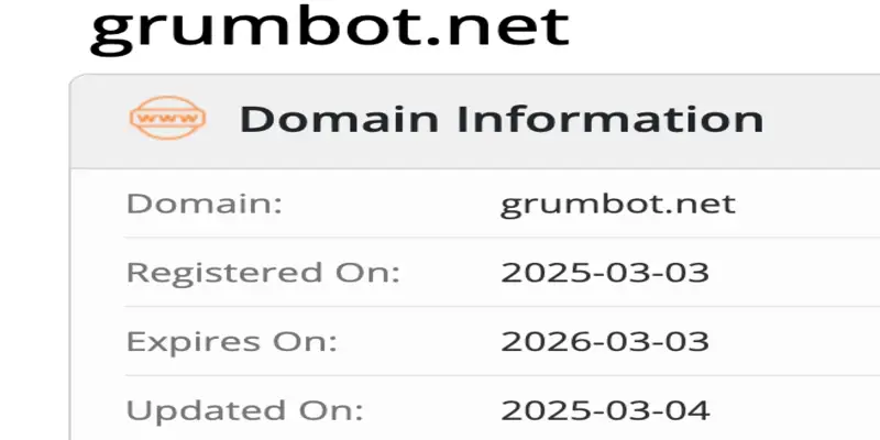домен GrumBot