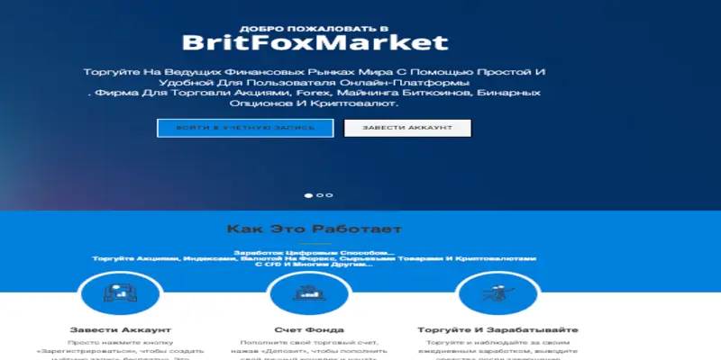 обзор платформы BritFoxMarket