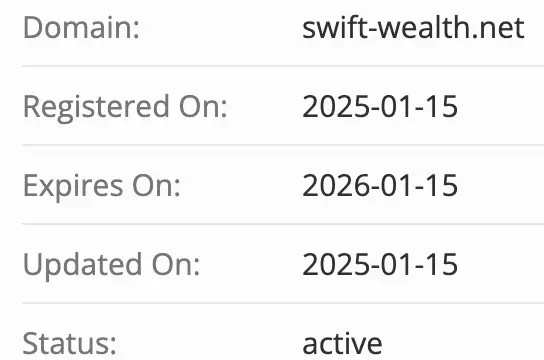 домен Swift Wealth