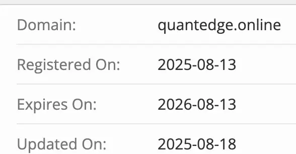 домен QuantEdge