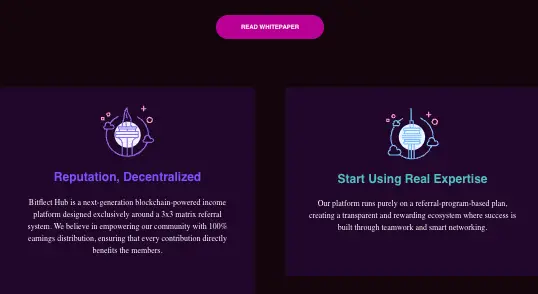 информация о Bitflect Hub