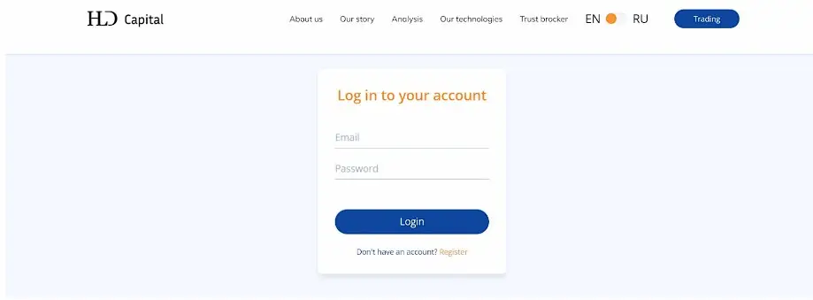 Обзор сайта Capital HLD