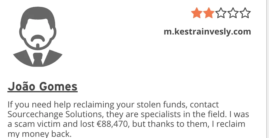 настоящий отзыв про Kestrainvesly реальный отзыв о Kestrainvesly